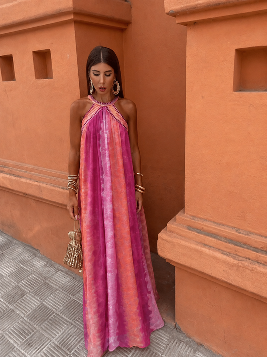 Aster | Vestido ligero con efecto degradado