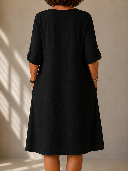 Vestido ligero de verano con caída fluida