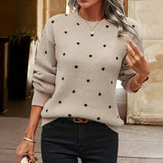Romy polka dot sweater