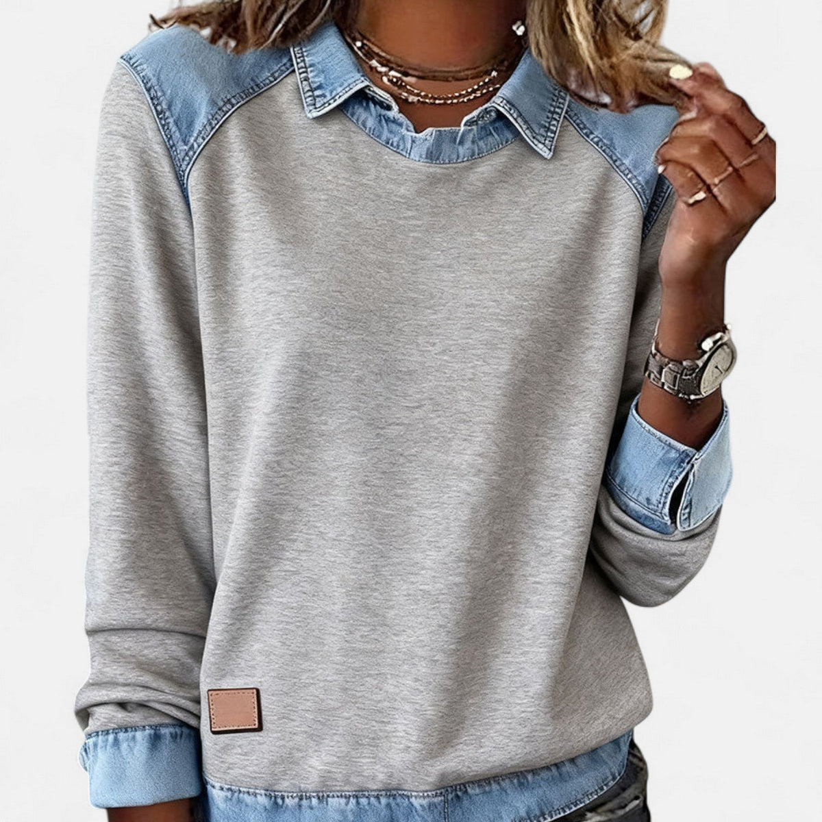 Regina long-sleeved sweater