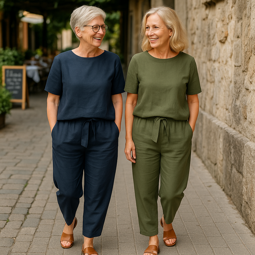 Lightweight two-piece summer set
