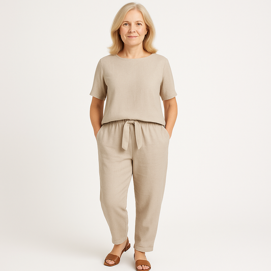 Conjunto ligero de verano de dos piezas