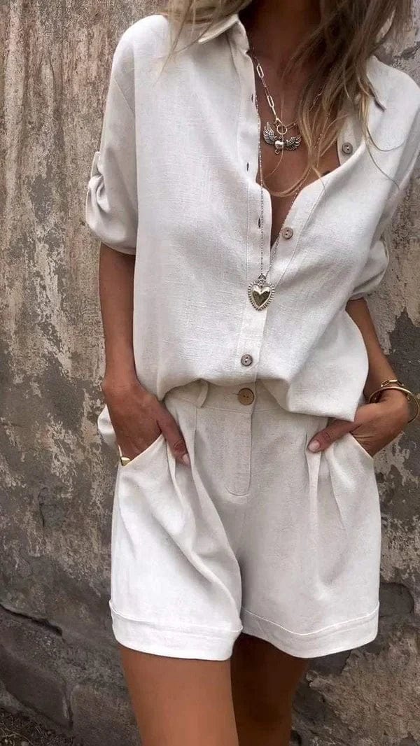 Conjunto ligero de top y pantalón corto