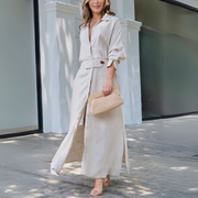 Ángela | Lightweight V-neck maxi dress