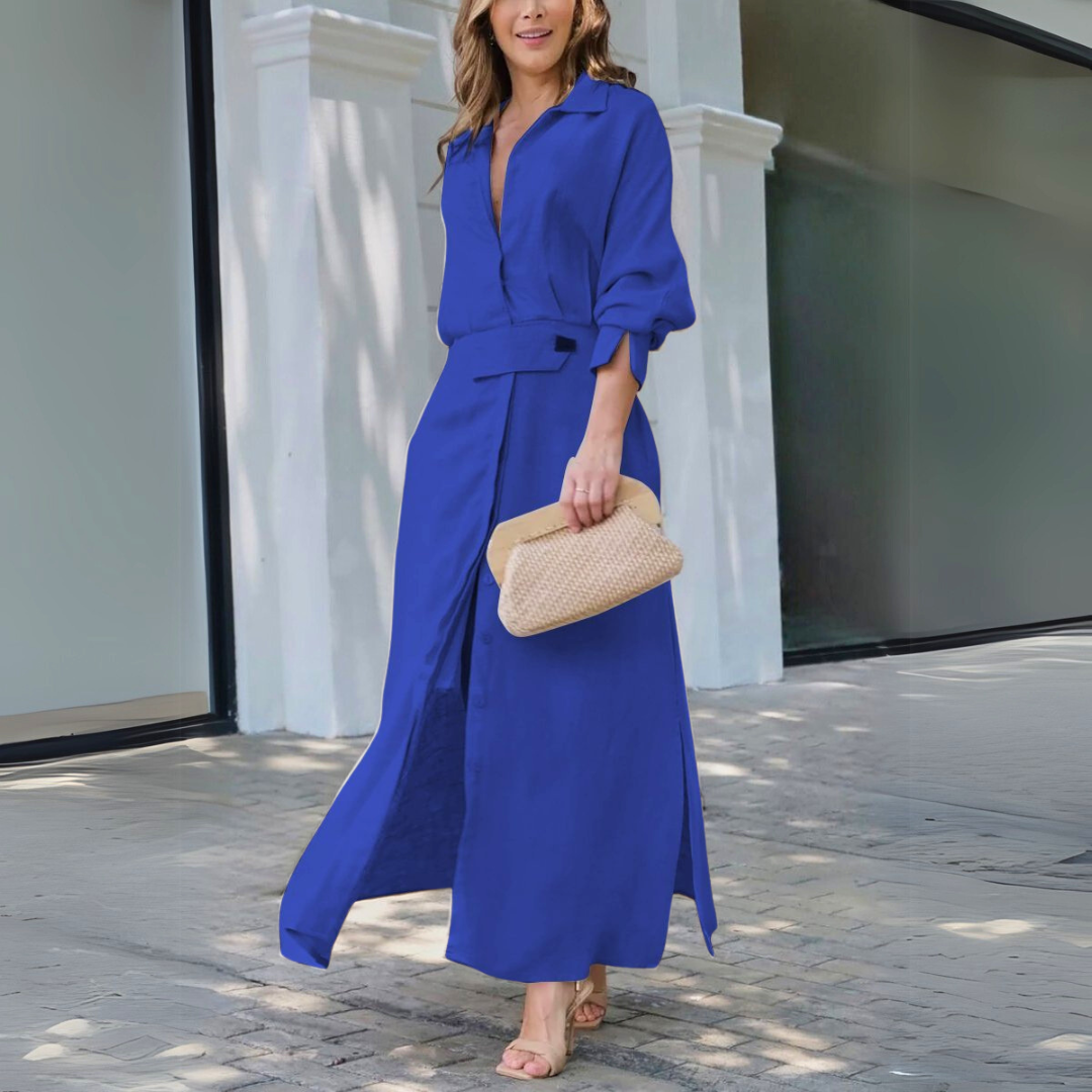 Ángela | Lightweight V-neck maxi dress