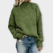 Modern turtleneck sweater