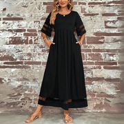 Claudia | Vestido midi fluido
