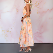 Audrey | Vestido maxi halter