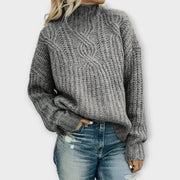 Modern turtleneck sweater