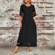 Claudia | Vestido midi fluido