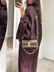 Conjunto casual de chaqueta y pantalón con cordón