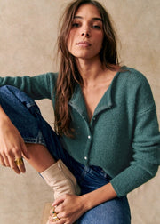 Brisley knit cardigan