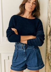 Brisley knit cardigan
