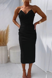 Antonieta | Vestido palabra de honor con encaje