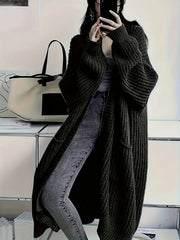 Relaxed fit long Alice cardigan