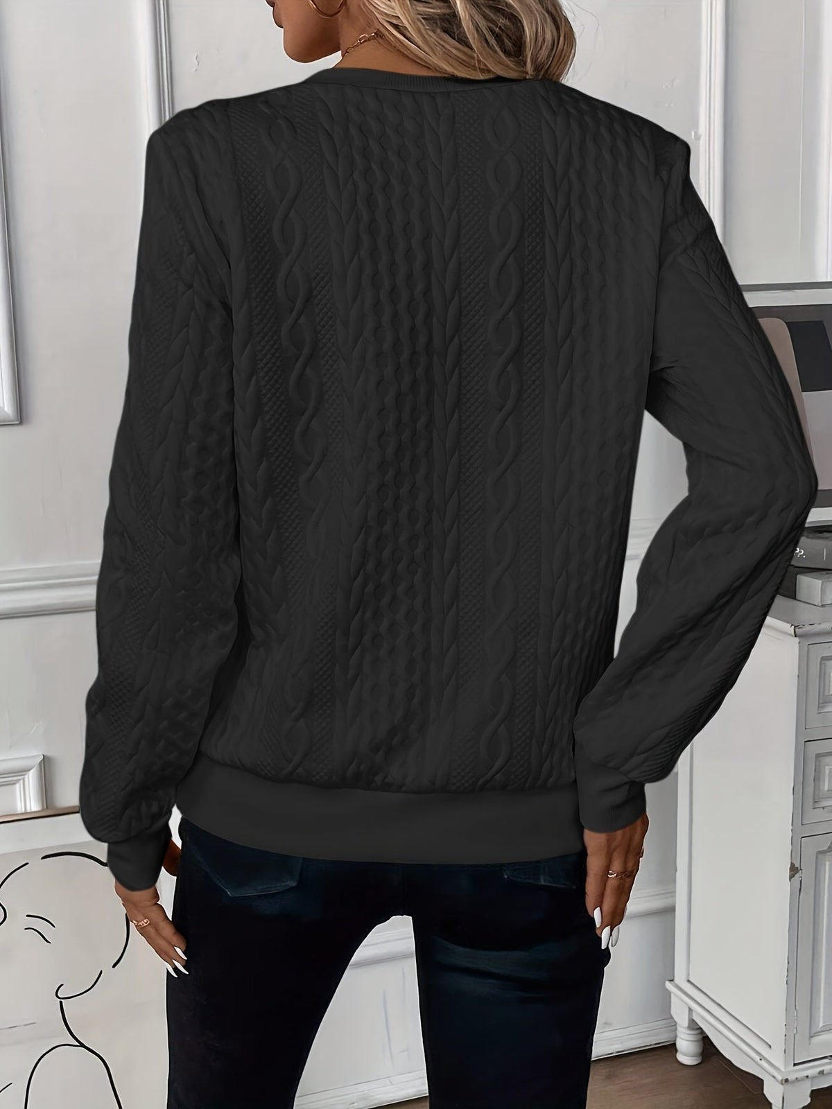 Zoé zip-up knit sweater