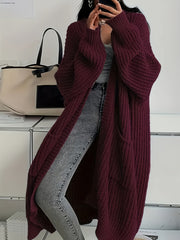 Relaxed fit long Alice cardigan