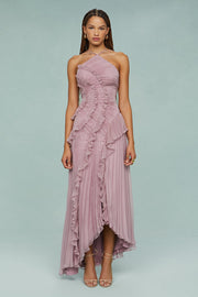 Estela | Vestido halter elegante