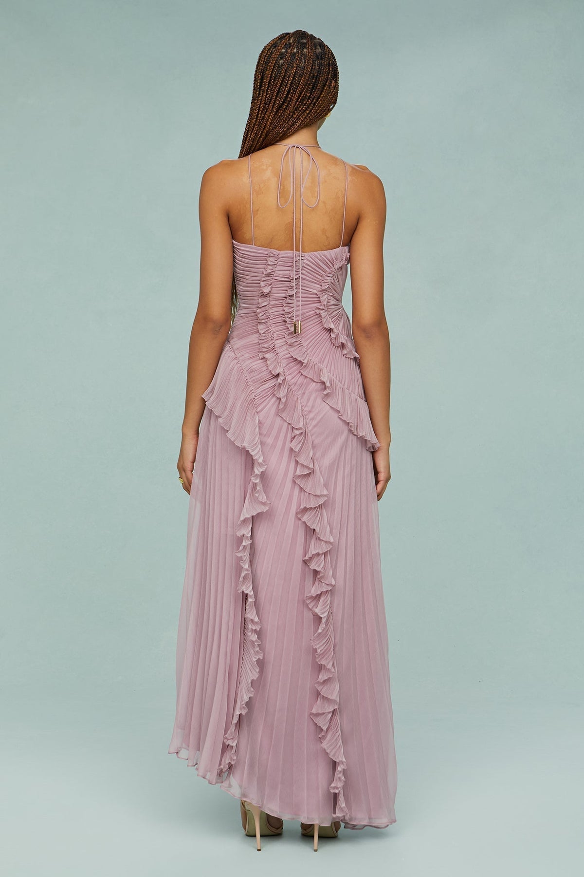 Estela | Vestido halter elegante