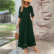 Claudia | Vestido midi fluido