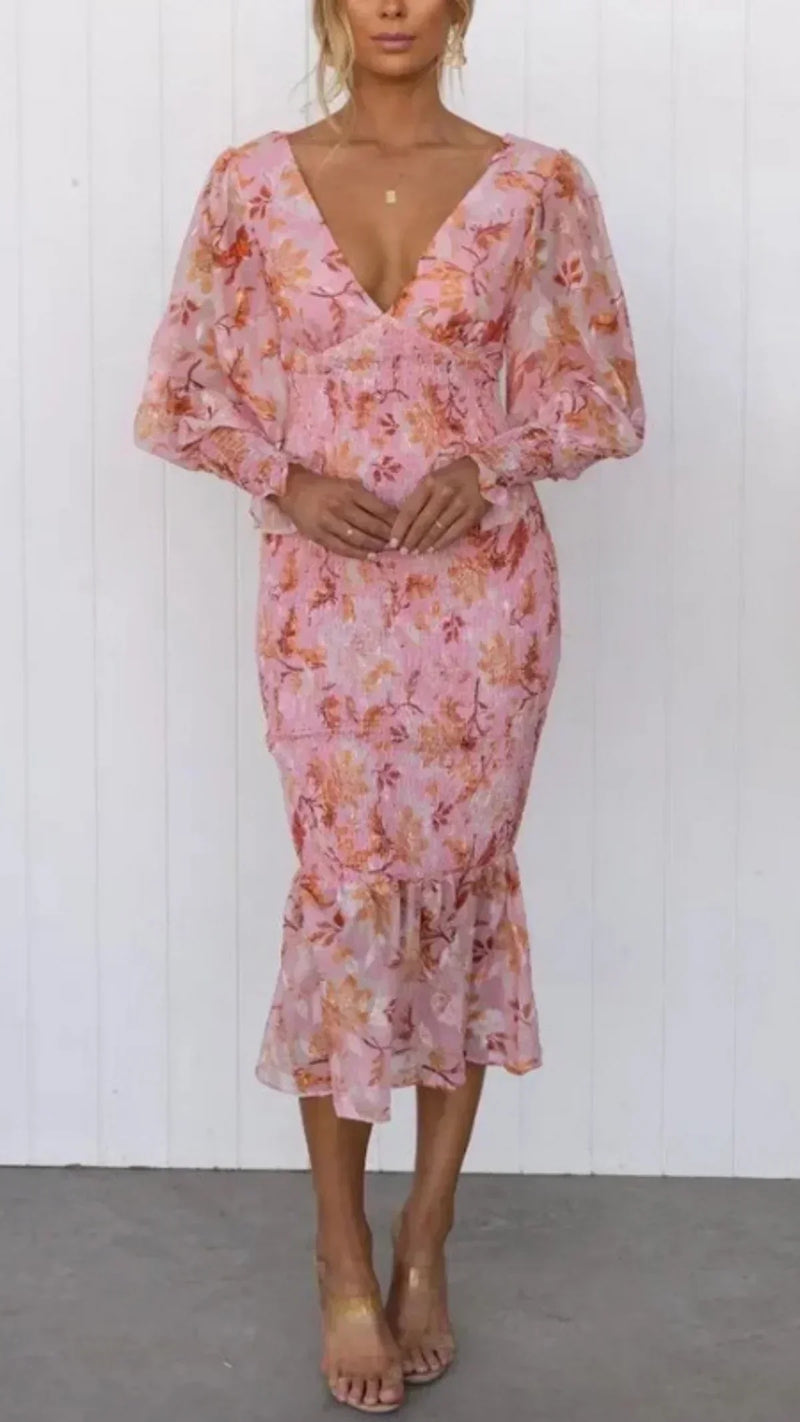 Julia | Vestido floral fluido