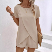 Conjunto relajado de verano