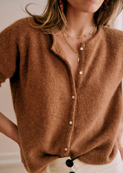 Brisley knit cardigan