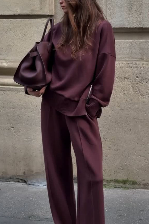 Conjunto de punto suave de dos piezas