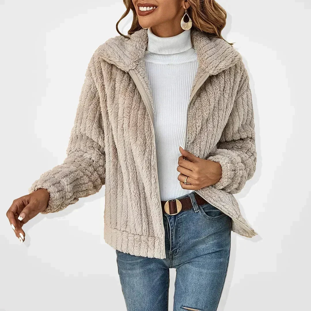 Isadora fluffy-touch cardigan