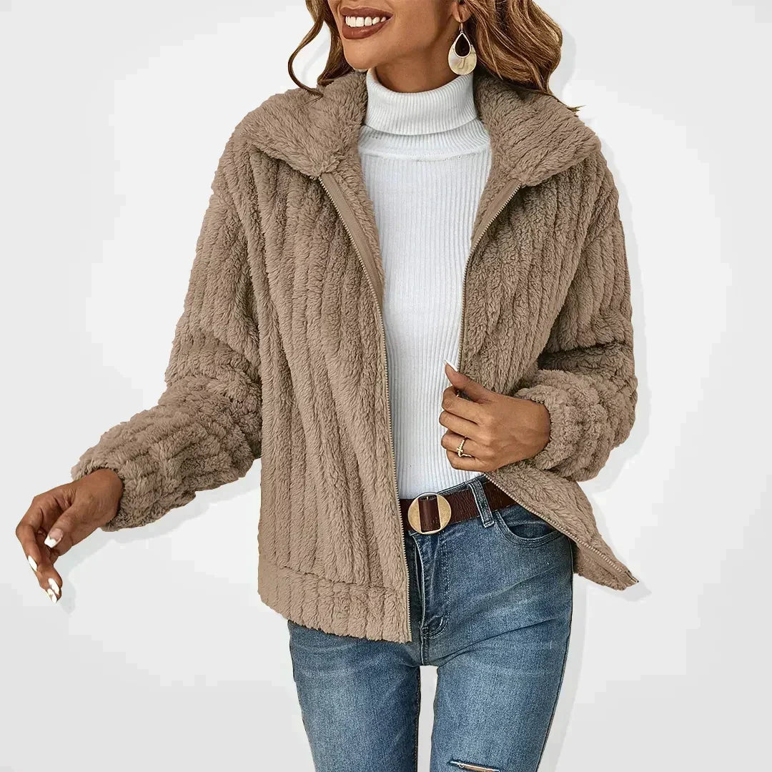 Isadora fluffy-touch cardigan