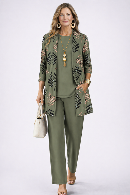 Conjunto Coordinado de Tres Piezas · Surtido