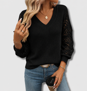 Jersey Jade de escote pico