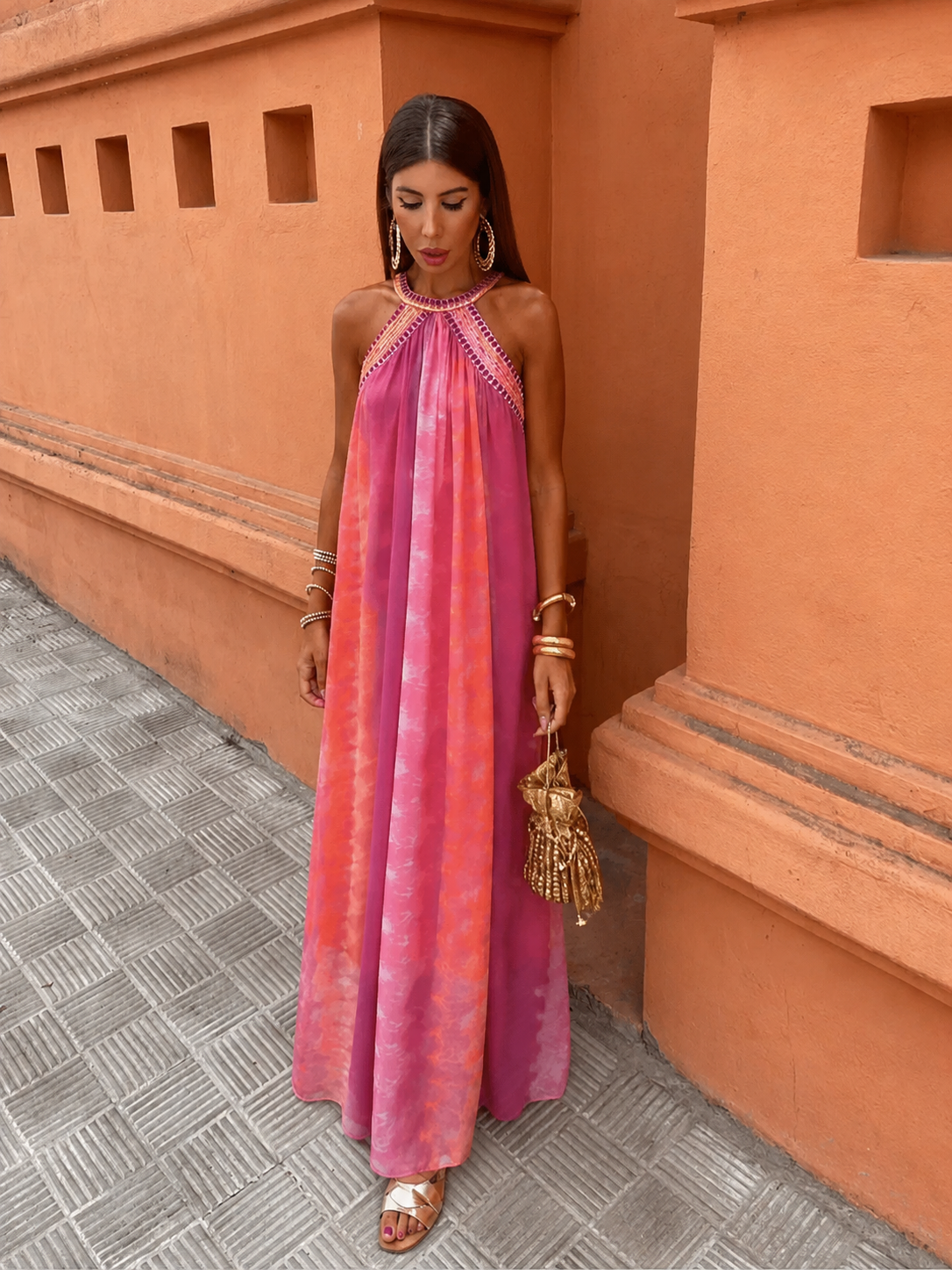 Aster | Lightweight gradient dress