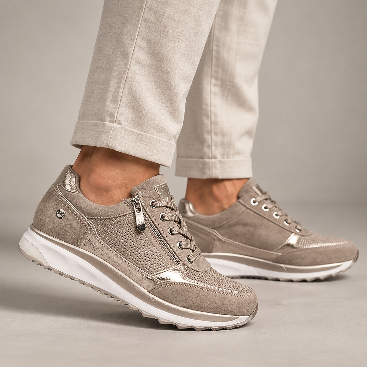 Teresa | Zapatillas con Cremallera