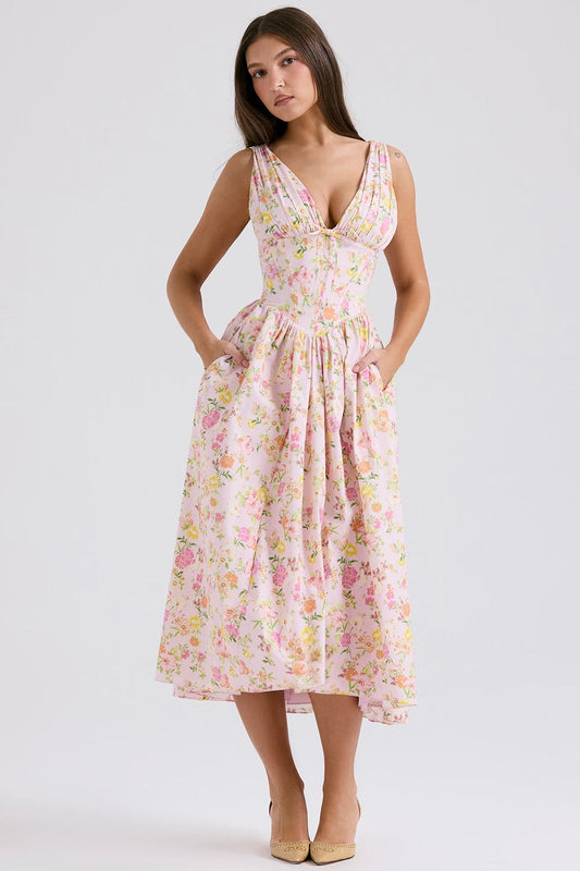 Saffron | Vestido floral de verano