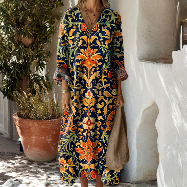 Vestido ligero de estilo vintage