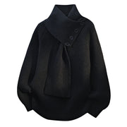 Jersey Imogen con cuello tipo bufanda