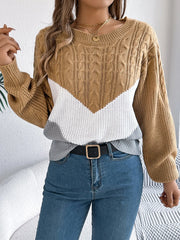 Flora | Chevron Stitch Pullover