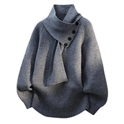 Jersey Imogen con cuello tipo bufanda