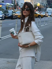 Conjunto de punto suave de dos piezas