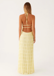 Jolene | Vestido maxi halter elegante