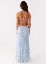 Jolene | Vestido maxi halter elegante
