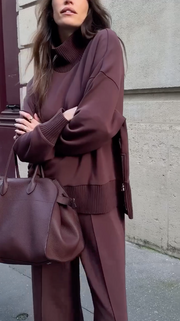 Conjunto de punto suave de dos piezas