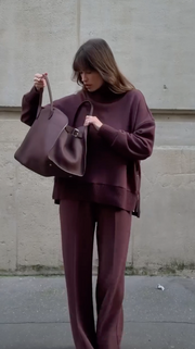 Conjunto de punto suave de dos piezas