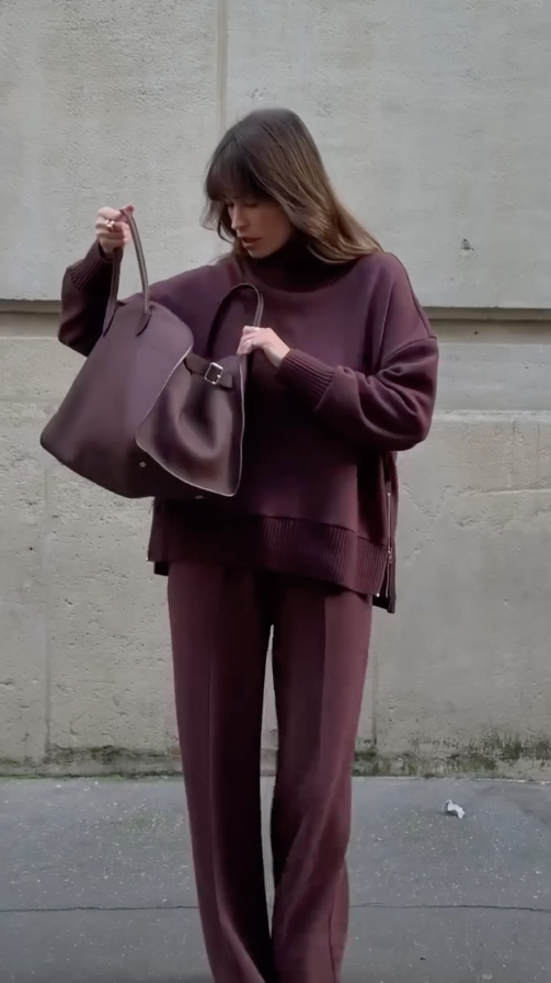 Conjunto de punto suave de dos piezas