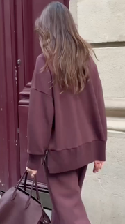 Conjunto de punto suave de dos piezas