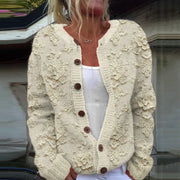 Oversized printed Sofie cardigan