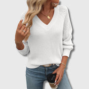 Jersey Jade de escote pico