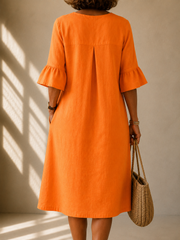 Vestido Lucía con botones para verano
