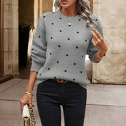 Romy polka dot sweater